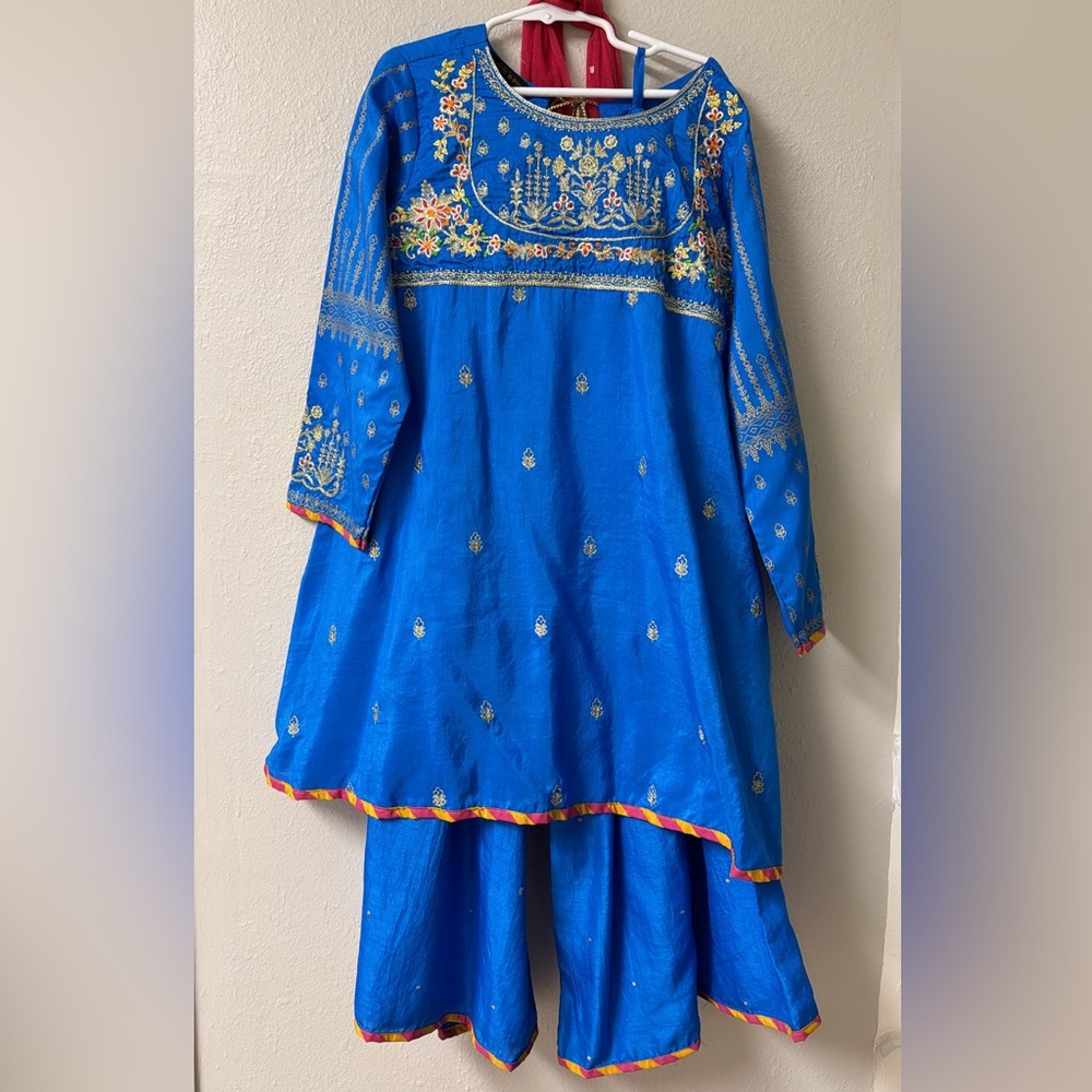 J.girls shirt and gharara formal wear Pakistani/indian